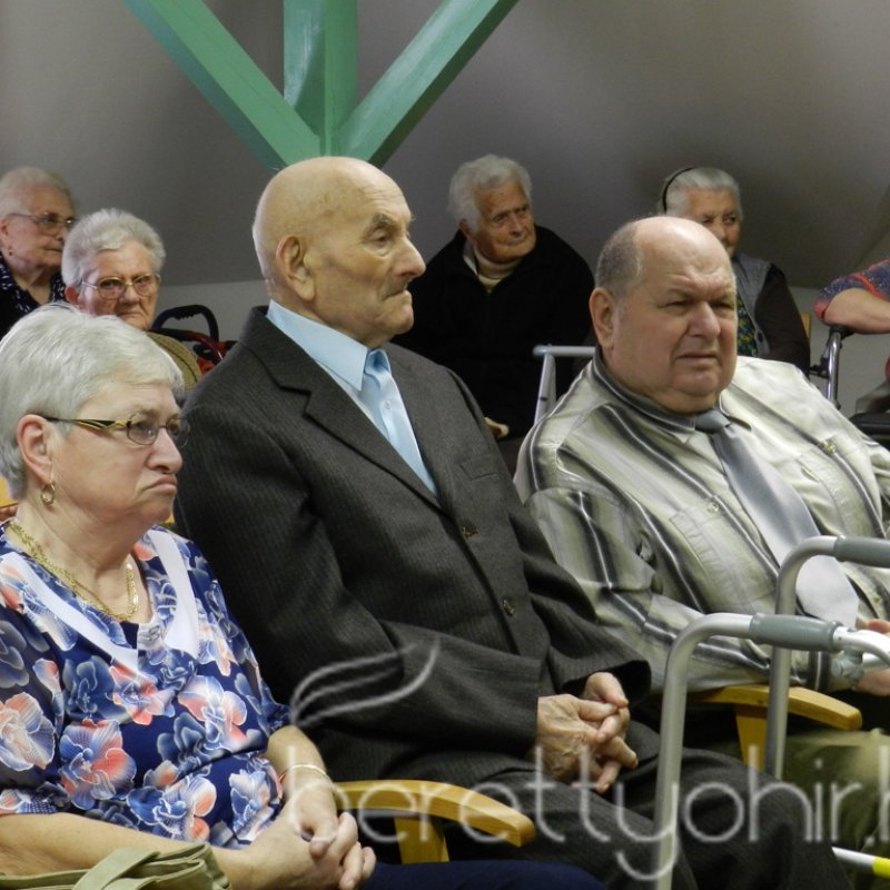 Mező Lajos bácsi 95 éves 70